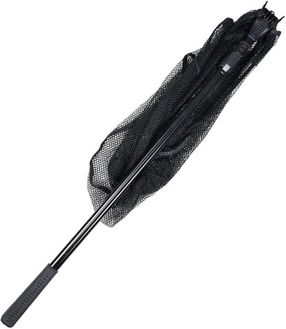 RESTCLOUD Fishing Landing Net with Telescoping Pole Handle, Fishing net Freshwater for Kids Men Women, Extend to 40-63 Inches