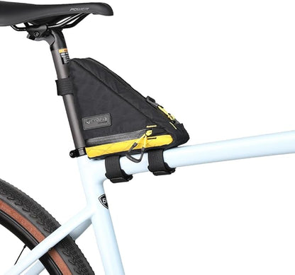 Rhinowalk Bicycle Front Frame Bag Bike Under Top Tube Triangle Bag Lightweight 1.7L Cycling Accessories Nylon Pack Pouch for Mountain Road Bike