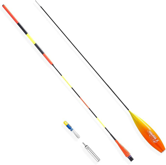 Fishing Bobbers, Light up Floats, Slip Bobbers for Fishing,LED Color-Changing Signal, Deep & Moving Water(2-4 Meters)