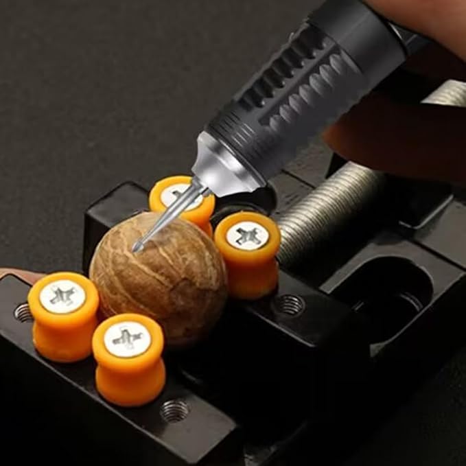 𝐋𝐮𝐨 𝐤𝐞 6 Pcs Jewelry Bud Burr - 3/32'' Shank Lapidary Making Tools Bud Burs Jewelry Engraving Bits for Rotary Tools includes Dremel (008-023)