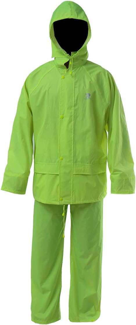 RainRider Rain Jacket Pants Suits for Men Women Waterproof Lightweight Rain Gear Workwear