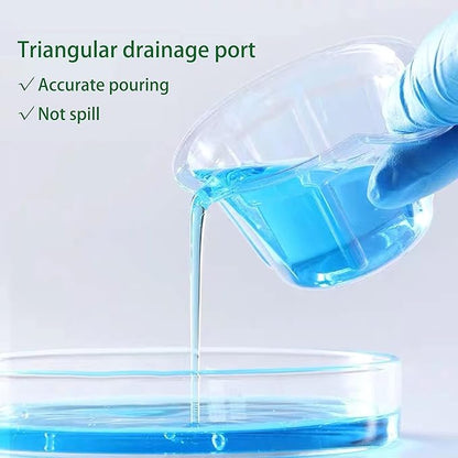 HOINCO Mixing Cup 100PCS,40ml Disposable Plastic Resin Mixing Cups Multipurpose Dispensing Cup for Mixing Paint, Epoxy, Resin Crafts DIY (Clear),Come with 20 PCS Wood Craft Sticks