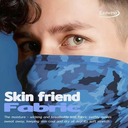 Neck Gaiter Face Mask,Sun Cooling Scarf,Balaclava Bandana Cover for Men Women