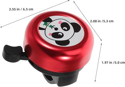 Zerodeko Cute Cartoon Animal Bicycle Bell Loud Sound Fit Handlebar Bell for Boys Cycling Scooter Accessories Easy Installation Safety Horn