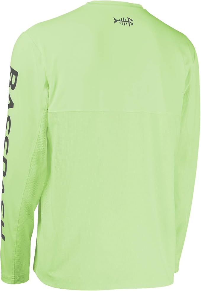 BASSDASH Fishing T Shirts for Men UV Sun Protection UPF 50+ Long Sleeve Tee T-Shirt