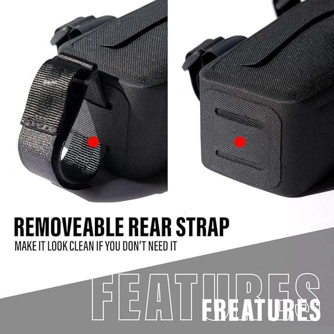 Bike Venture Frame Bag Triangle Bag (Black)