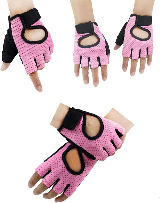 Fitness Gloves for Men and Women Nonslip Silicone Breathable Training Gloves for Weightlifting and Cycling