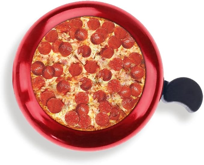 WIRESTER Cute Aluminum Round Bike Bell, Classic Ring Bicycle Bell, Bike Accessories Bell Ring for Adults Kids Girls Boys (Black, Red, Blue, Purple)