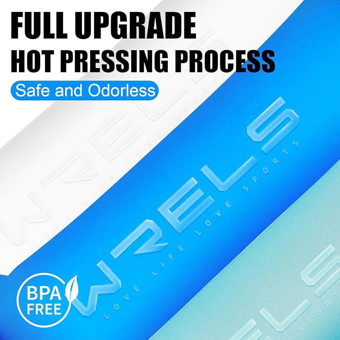 TPU Collapsible Soft Flask,Lightweight PBA Free Folding Running Water Bottles,Leakproof Durable Hydration Flask for Outdoors (250ml/8.45oz-Dark Blue)