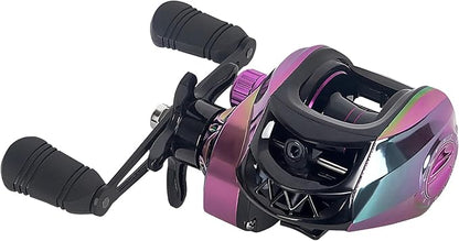 Baitcaster Reels, Lightweight Bait Caster Reel - 7.2:1 Gear Ratio, Up to 22lbs Drag Capacity, Magnetic Brakes, Perfect for Saltwater Fishing and Surf Fishing Rods