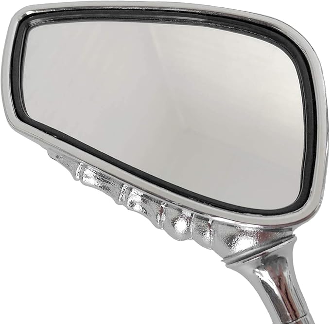 Universal Bicycle Mirror Bike Rear View Mirror 8mm 10mm Skull Hand Style Also for Motorcycle Rear View Mirrors silver