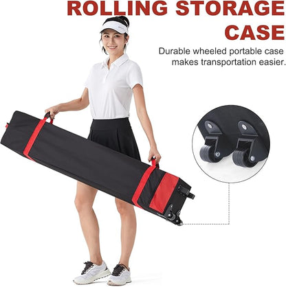 ABCCANOPY Pop Up Canopy - Outdoor Patio Portable Canopy Tent Heavy Duty for Backyard and Deck with 4 Sandbags(Iory White, 8x8)