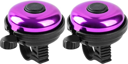 Classic Bike Bell, Aluminum Bicycle Bell, Loud Crisp Clear Sound Bicycle Bike Bell for Adults Kids