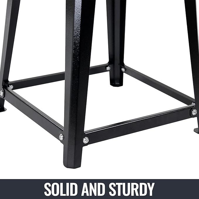 Metal Plyometric Jumping Box, Steel Fitness Exercise Jump Platforms Box for Conditioning Strength and Agility Training, 12 Inch Anti-Slip Workout Step Up Box for Home Gym