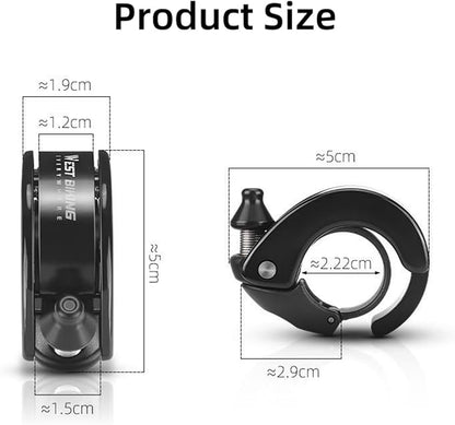 Hidden Bike Bell Conch Clear Long Sound