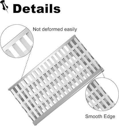 Grill Grates Replacement 54801 92911 for DCS Grill Parts, 36DBQAR, 36EBQAR, 48DBQAR, 48EBQAR, BGA36-BQARL, BGA36-BQARN, BGA48-BQARL, BGA48-BQARN, Heat Plate Ceramic Rods Briquette Radiant Tray