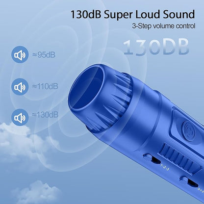 ZHT Electronic Whistle for Coaches, Referees, Teachers - 3 Tones & 3 High Volume, Handheld Whistles with Lanyard - Sports Whistle for Volleyball Soccer, Outdoor Camping, Emergency Safety