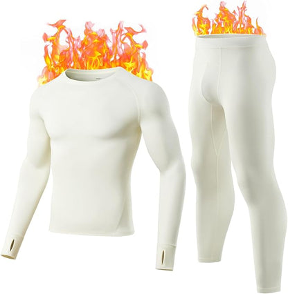 Thermal Underwear for Men: Micro-Fleece Lined Base Layer
