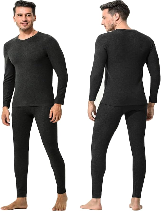 Heated Thermal Underwear for Men Women USB 42 Zone Intelligent Heated Thermals top and Heated Pants Set & XS-4XL