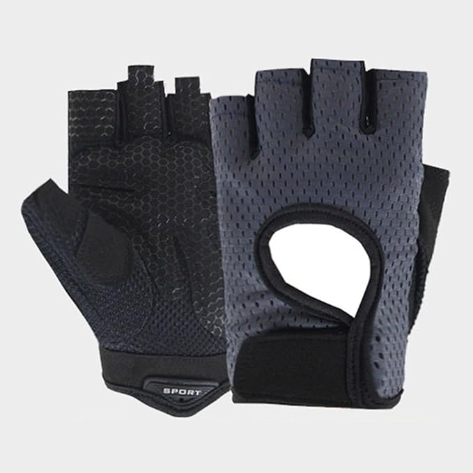 Fitness Gloves for Men and Women Nonslip Silicone Breathable Training Gloves for Weightlifting and Cycling