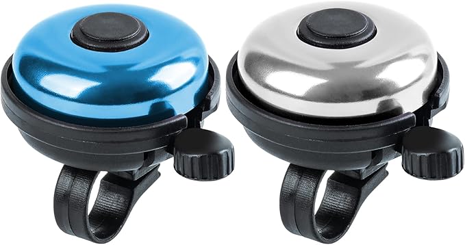 Classic Bike Bell, Aluminum Bicycle Bell, Loud Crisp Clear Sound Bicycle Bike Bell for Adults Kids