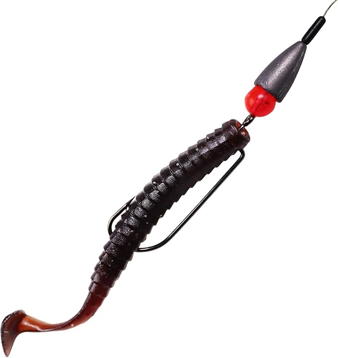 THKFISH 50pcs/100pcs/box Offset Worm Hook Fishing Hook Set Dropshot Hook Set Rubber Fish Jigs Fishing Kit # 2# 1 1/0 2/0 3/0