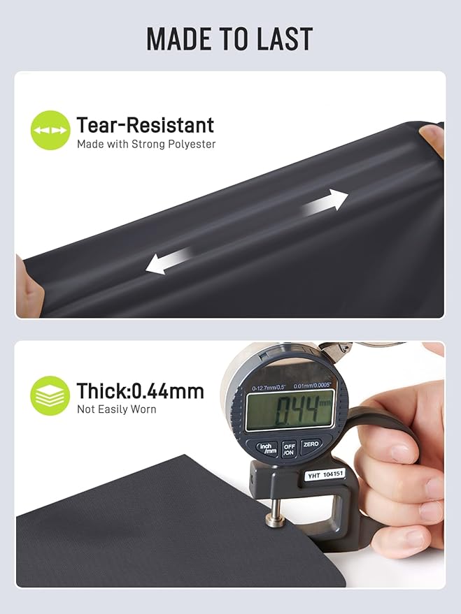 SaphiRose Hooded Rain Poncho Waterproof Raincoat Jacket for Men Women Adults