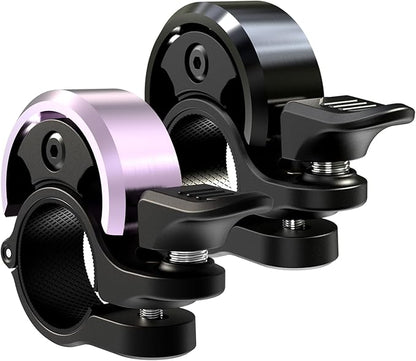 Greallthy Bike Bell, Aluminum Alloy Bicycle Bell with Clear Loud Sound, Bike Bells for Adults and Kids, Sturdy and Compact Bell Fits 0.75-1in(19-25.4mm) Handlebar for Mountain, Road Bikes.