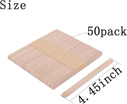 100 Pack 1oz/30ml Plastic Graduated Cups Transparent Scale Cups with 50 Pack Wooden Stirring Sticks for Mixing Paint, Stain, Epoxy, Resin