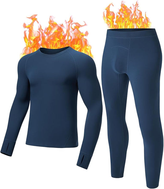 Thermal Underwear for Men: Micro-Fleece Lined Base Layer