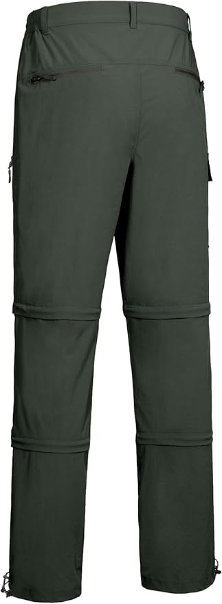 Little Donkey Andy Men's Stretch Convertible Pants, Zip-Off Quick-Dry Hiking Pants, UV Protection, Lightweight
