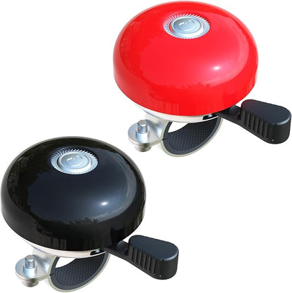 Greallthy Bike Bell Classic Bike Bells for Adults Kids, Bicycle Bell for Handlebars Adult, Loud Sound Beach Cruiser Mountain Bike Bell Accessories.