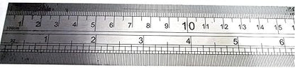 ONE METRE Ruler Stainless Steel 1M Long Metal 40" Measure Rule/Meter 100cm