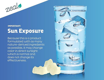 Zeal Electrolyte Powder - 90 Servings | Keto Electrolytes Powder | Zero Sugar, BCAAs, B-Vitamins | Potassium, Zinc, Magnesium | Hydration Powder Recovery Drink | White Gummy Bear