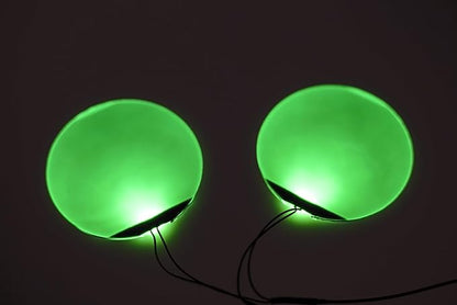 [ Round ] Green Star-Lord Decorations led Light Flexible Helmet Lights Cosplay DIY kit RGB Superhero for Men Gifts