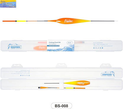 Fishing Bobbers, Fishing Floats, light up bobbers night fishing, slip bobbers for fishing, day or night fishing gear, LED Color-Changing Signal for Fishing, Deep Stillwater(5-12 meters)