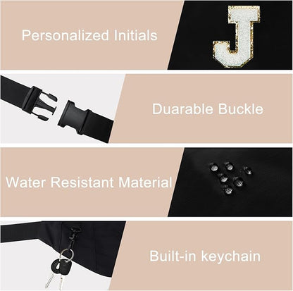 MAXTOP Large Crossbody Fanny Pack with 4-Zipper Pockets,Gifts for Enjoy Sports Festival Workout Traveling Running Casual Hands-Free Wallets Waist Pack Phone Bag Carrying All Phones