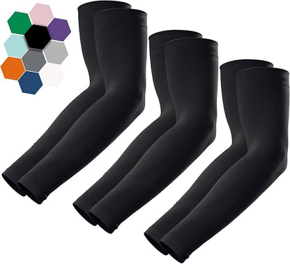 GOUNOD Arm Sleeves for Men Women,Compression Sleeves to Cover Arms for Men Working,Sun Sleeves for Men UV Protection