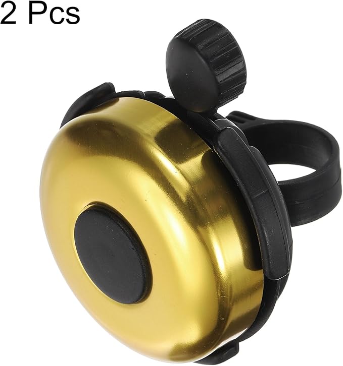 HARFINGTON Bike Bell Aluminum Classic Bicycle Bells with Loud Crisp Clear Sound Bike Ring Bell Bike Accessories for Adults Children Road Mountain Bike