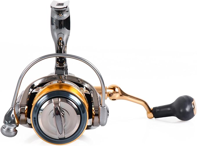 Spinning Fishing Reel for Freshwater Saltwater Fishing, Anti-Reverse with Front-Adjustable Drag