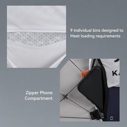 KAILAS FUGA AIR 8 Ⅳ Running Hydration Vest Hydration Pack Lightweight with Two TPU Water Bladders for Women Men Trail Cycling Hiking