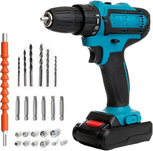 Mini Drill Set – 21V Electric Precision Micro Drill Kit for Jewelry, Crafts & DIY | Rotary Tool for Wood, Resin & Models | Small Hand Drill with Bits & Accessories