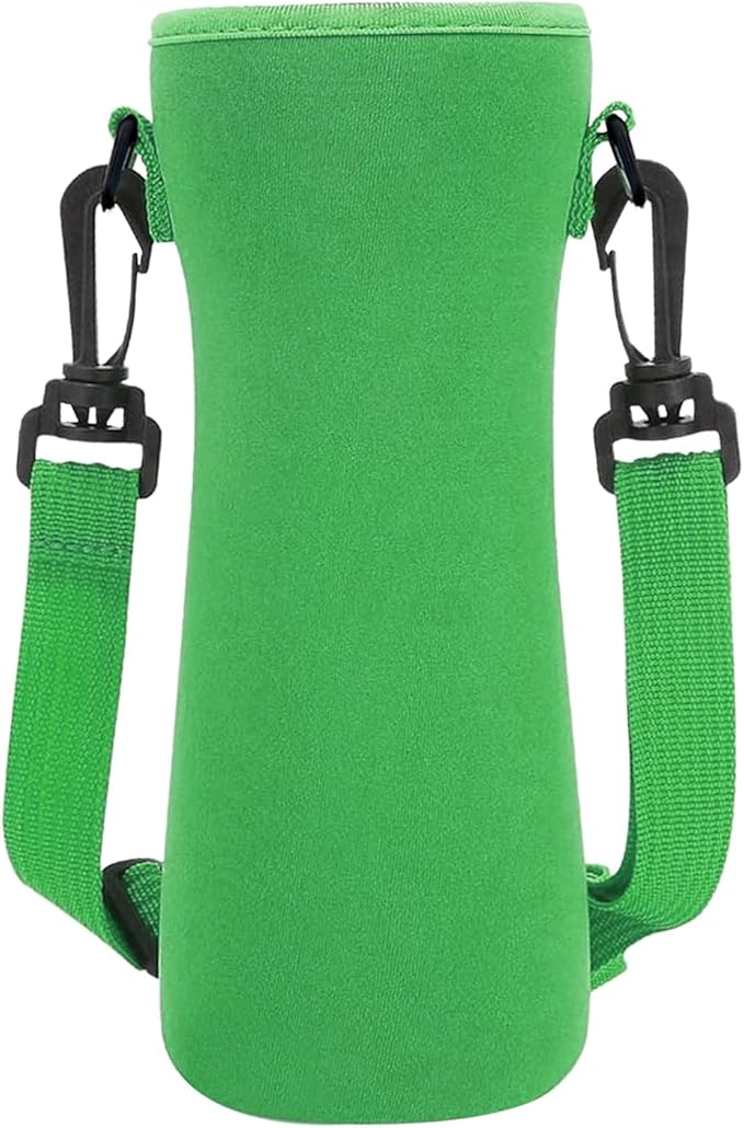 Neoprene Glass Water Bottle Sleeves - Water Bottle Holder Bag | Portable Neoprene Insulated Cooler, Insulated Holder, Carrier Pouch for Outdoor