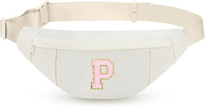 MAXTOP Large Crossbody Fanny Pack with 4-Zipper Pockets,Gifts for Enjoy Sports Festival Workout Traveling Running Casual Hands-Free Wallets Waist Pack Phone Bag Carrying All Phones