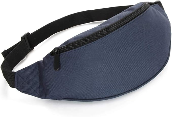 DAITET Crossbody Fanny Pack for Men&Women,Large Waist Bag & Hip Bum Bag with Adjustable Strap for Outdoors Workout Traveling Casual Running Hiking Cycling