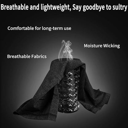 Achiou Cooling Neck Gaiter Face Cover Scarf, UV Protection Mask for Men and Women,Soft Windproof, Hiking Cycling Running