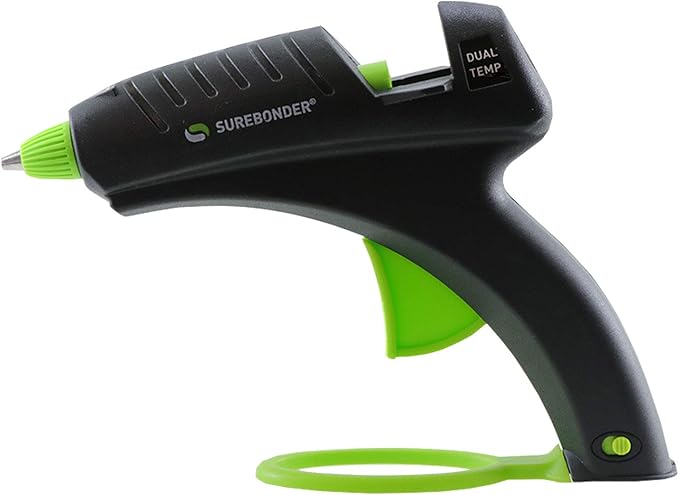 Surebonder DT-270FKIT Full Size Dual Temperature Glue Gun with 12-4-Inch Standard All Purpose Glue Sticks
