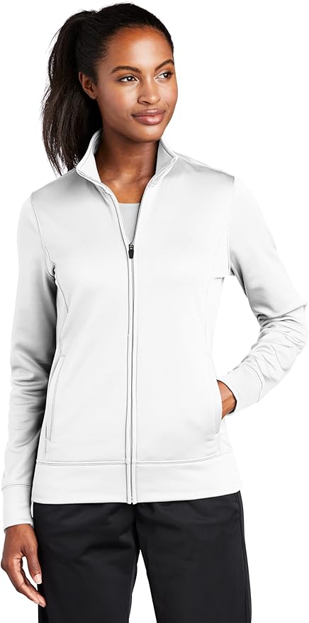 Sport-Tek® Ladies Sport-Wick® Fleece Full-Zip Jacket. LST241