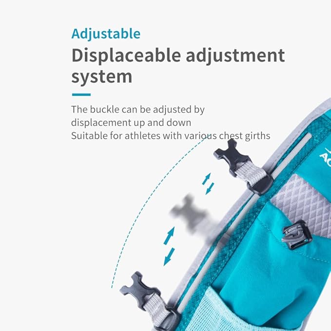 AONIJIE Hydration Backpack Vest for Outdoor Sports Breathable and Lightweight,Hydration Pack for Running, Cycling, and Hiking