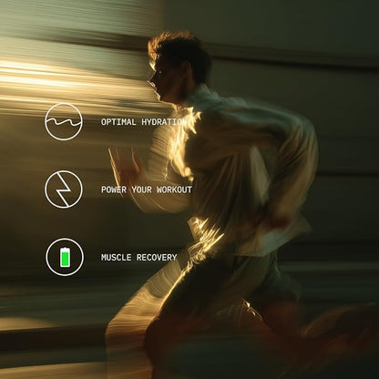 Mikra Hydrate Electrolytes Powder Packets, Sugar Free Hydration Powder Sticks, Naturally Flavored Electrolyte Drink Mix for Needed Hydration Support, Daily Wellness & Workout, Blue Raspberry, 24 Pack